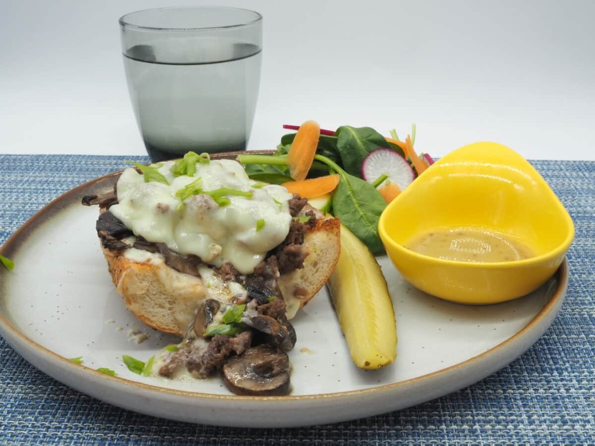 Open Faced French Bread Divine Dish