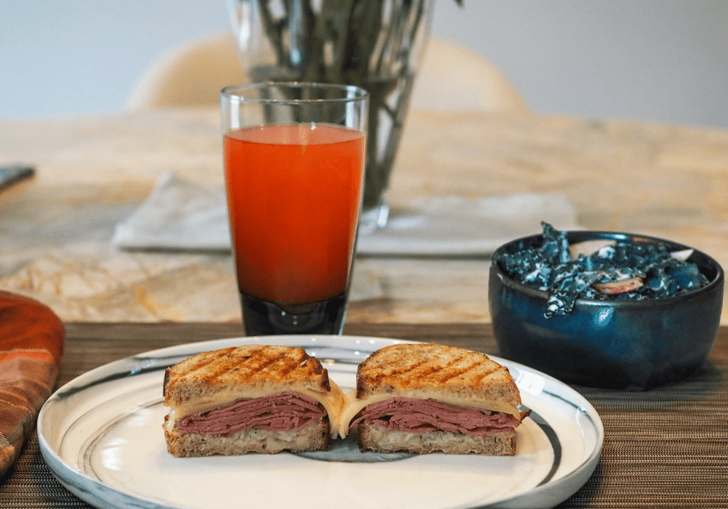 Hot Pastrami Sandwich - Divine Dish
